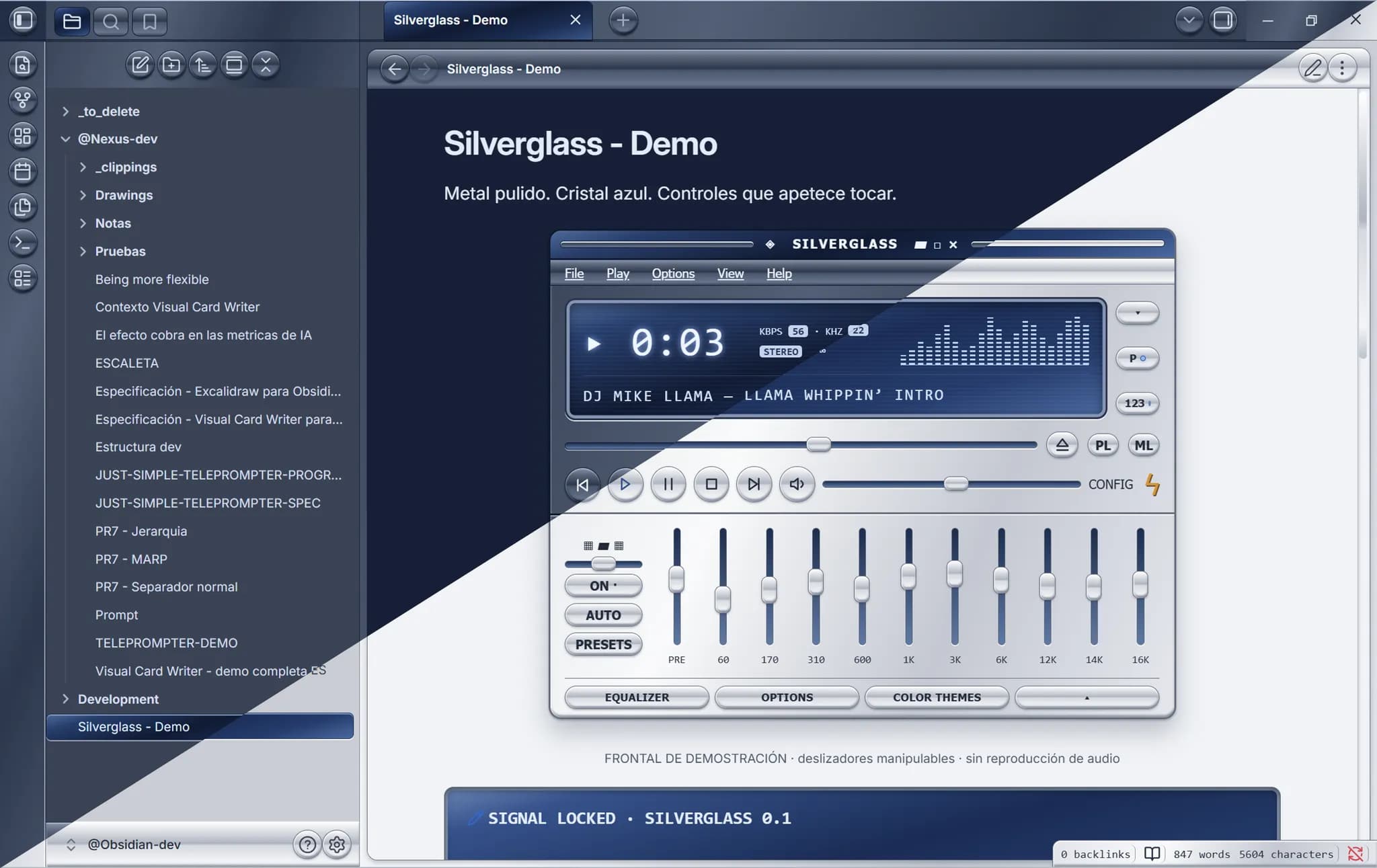 Silverglass screenshot
