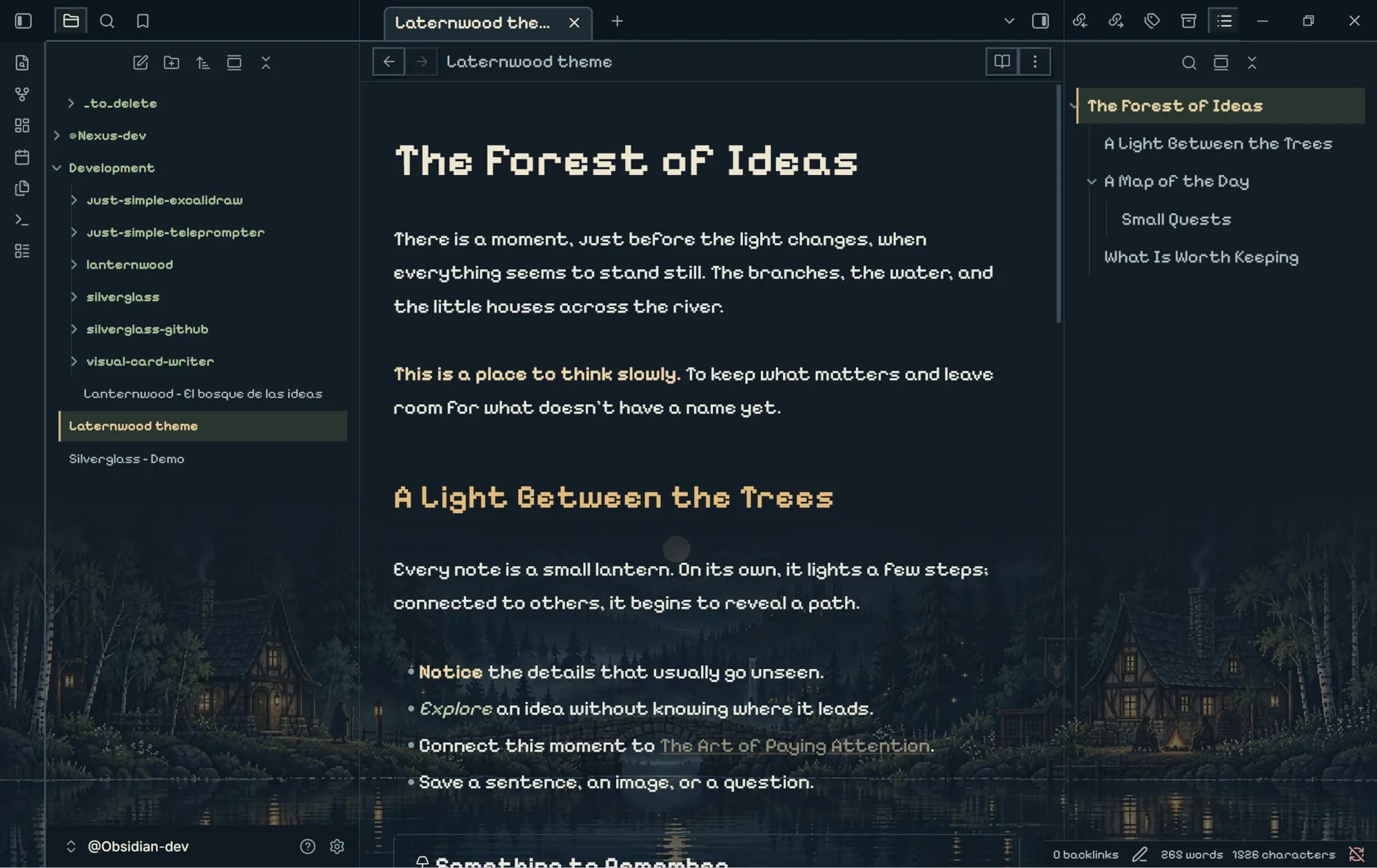 Lanternwood screenshot
