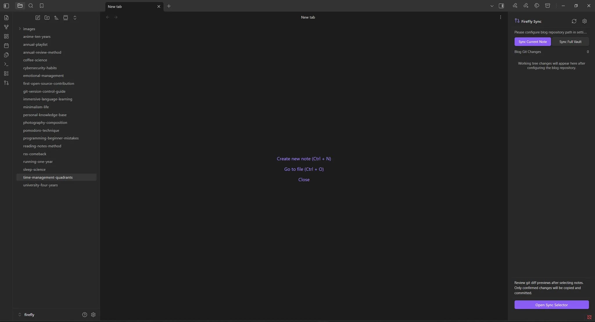 FireFly Sync screenshot
