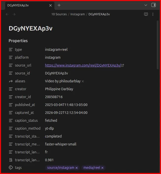 Reel2MD screenshot