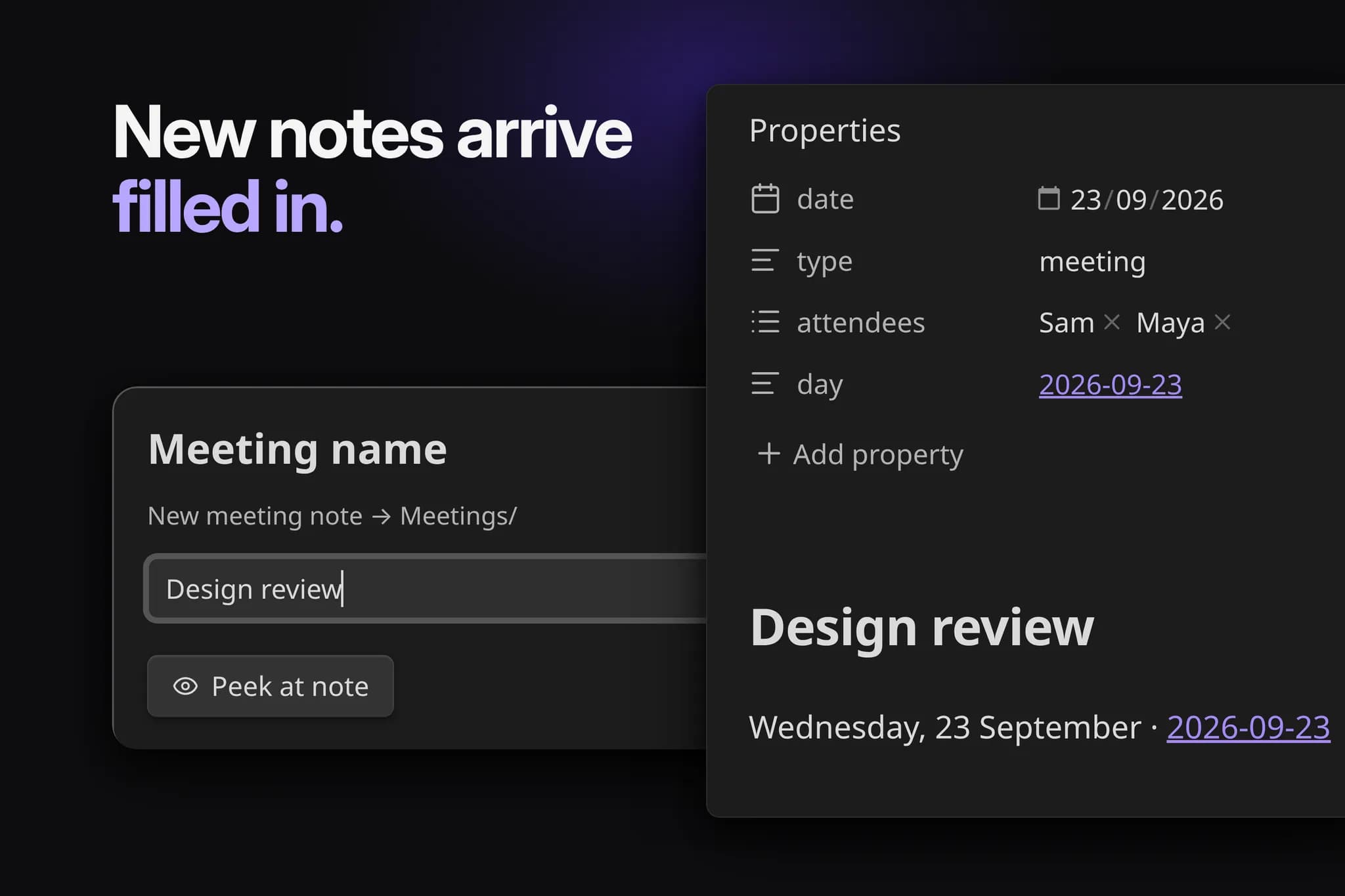 QuickAdd screenshot