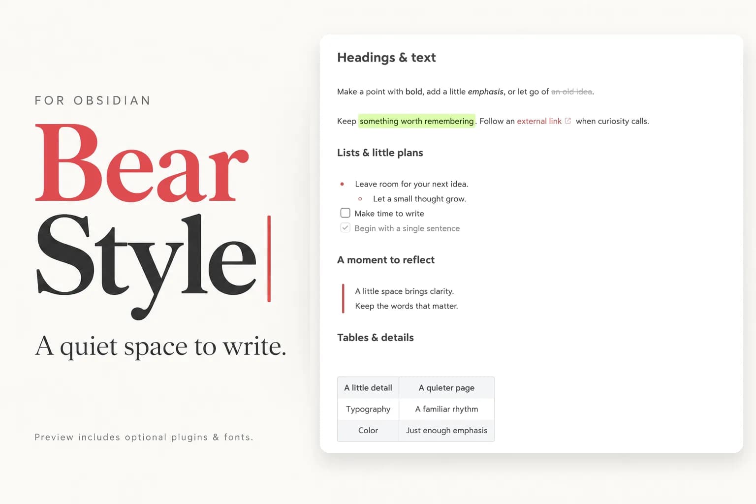 Bear Style screenshot