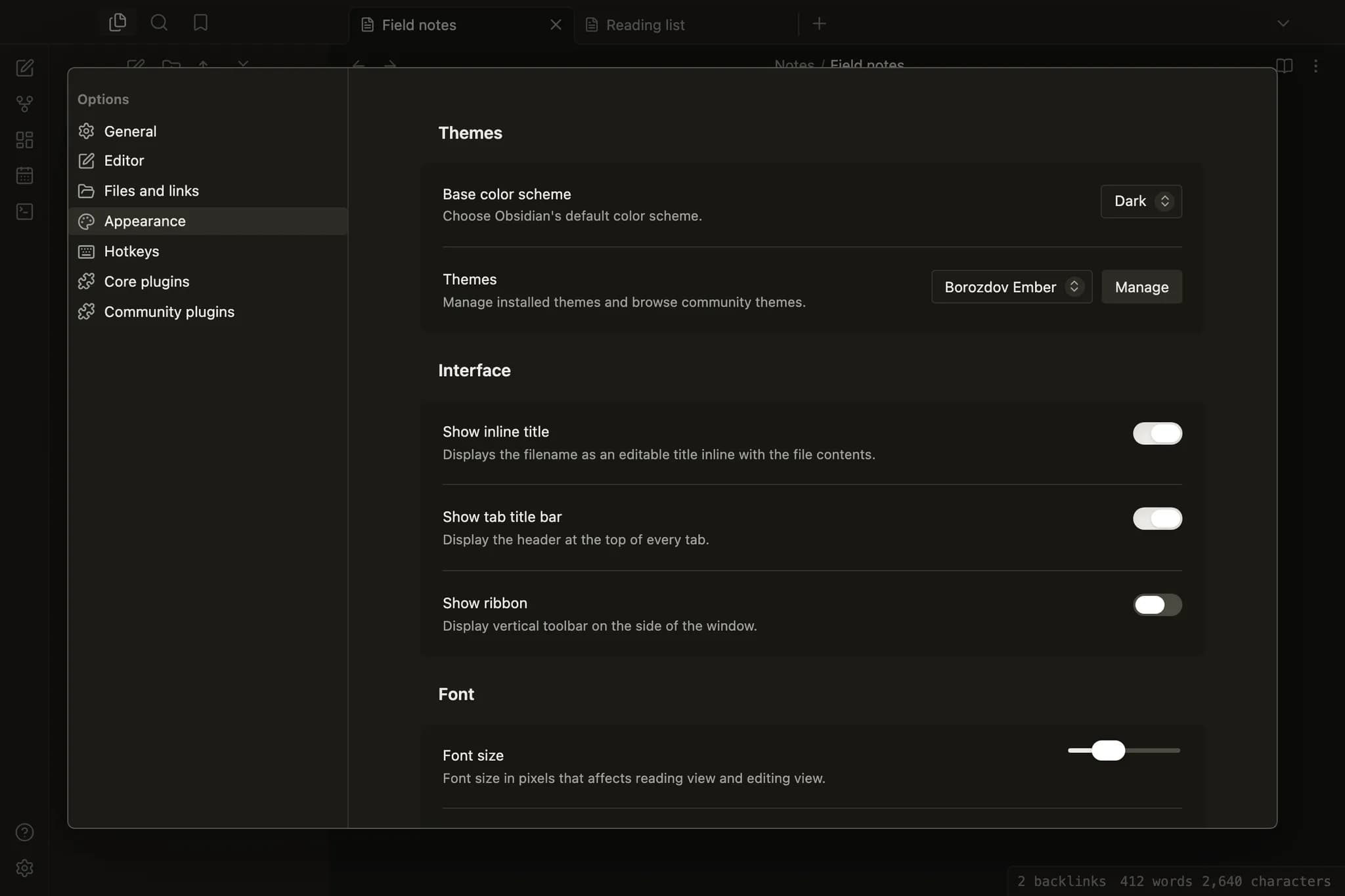 Borozdov Ember screenshot