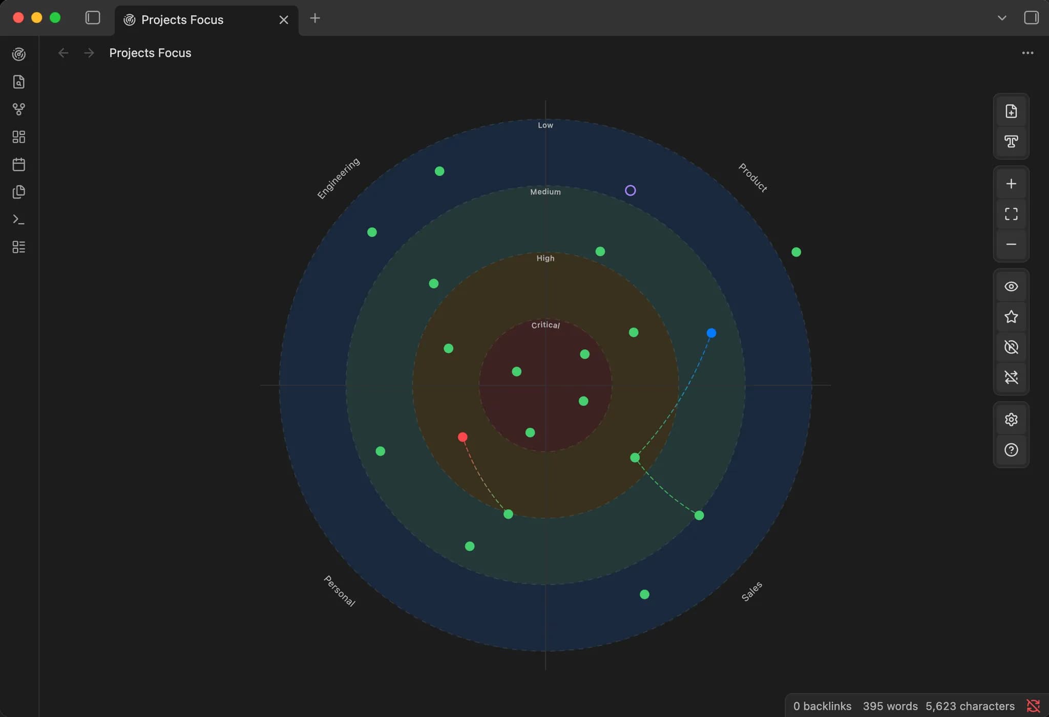 Radar screenshot