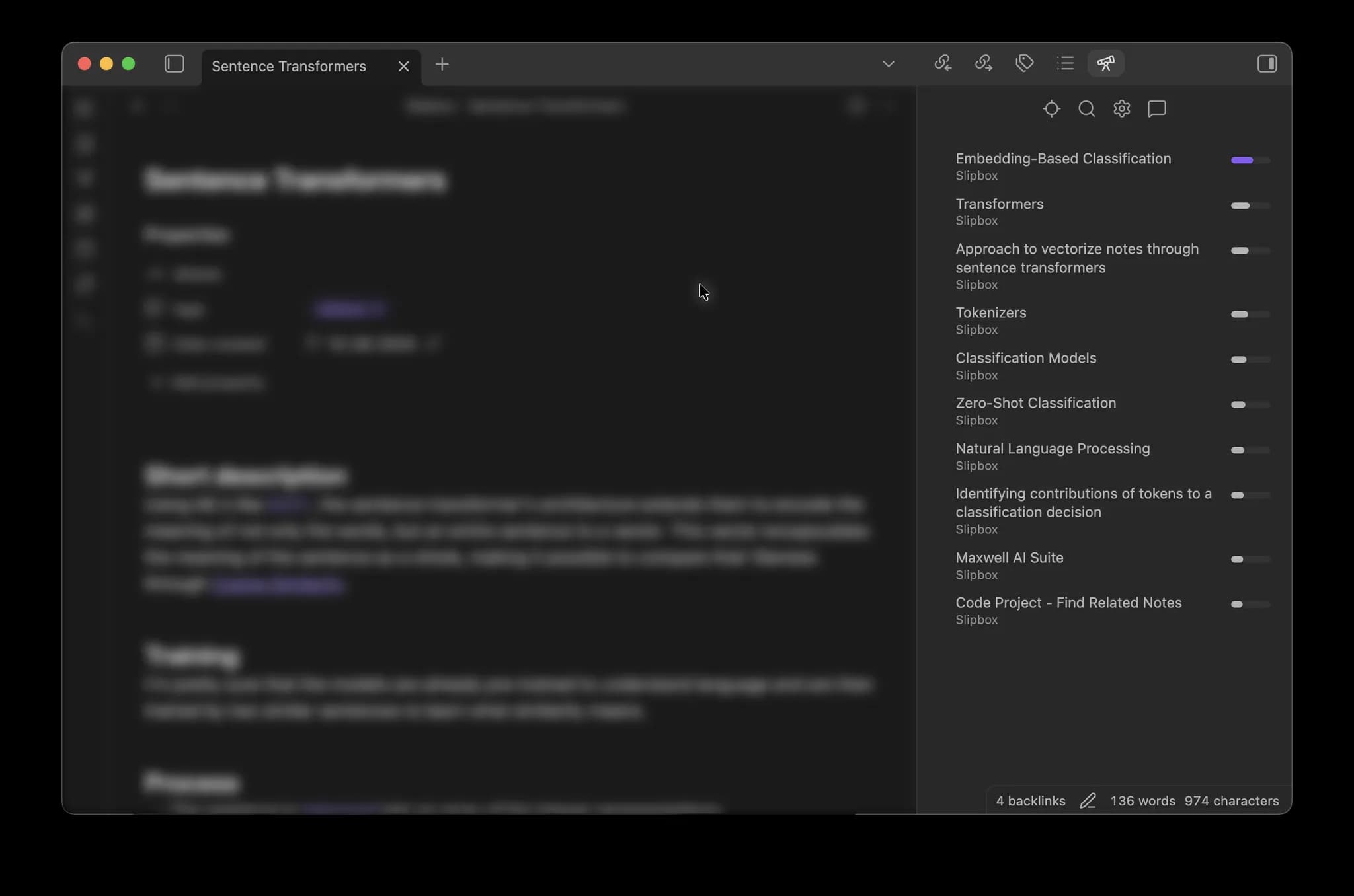 Similarity screenshot