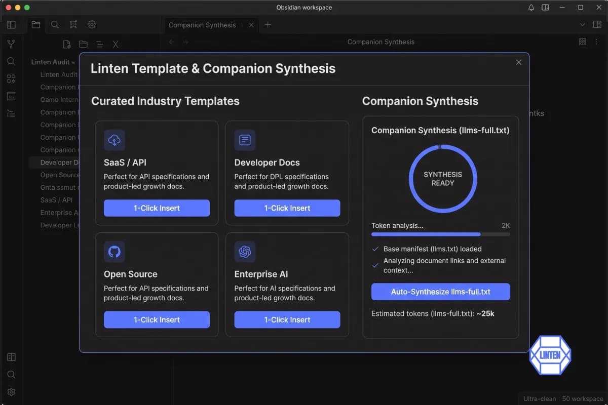 Linten screenshot