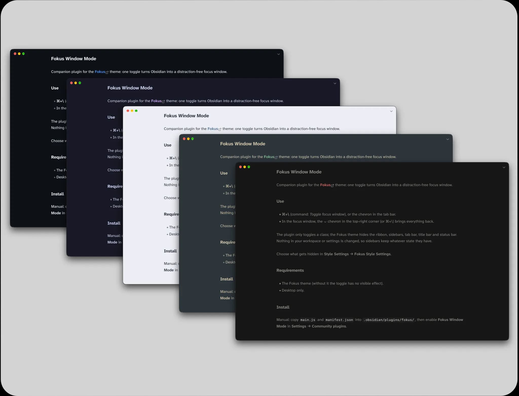 Fokus Window Mode screenshot