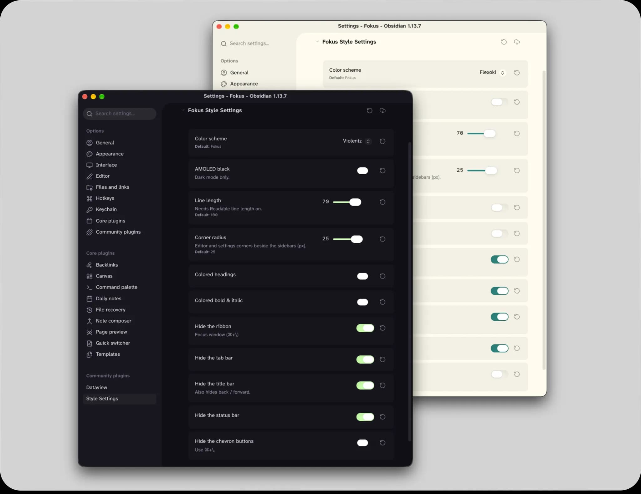 Fokus Window Mode screenshot