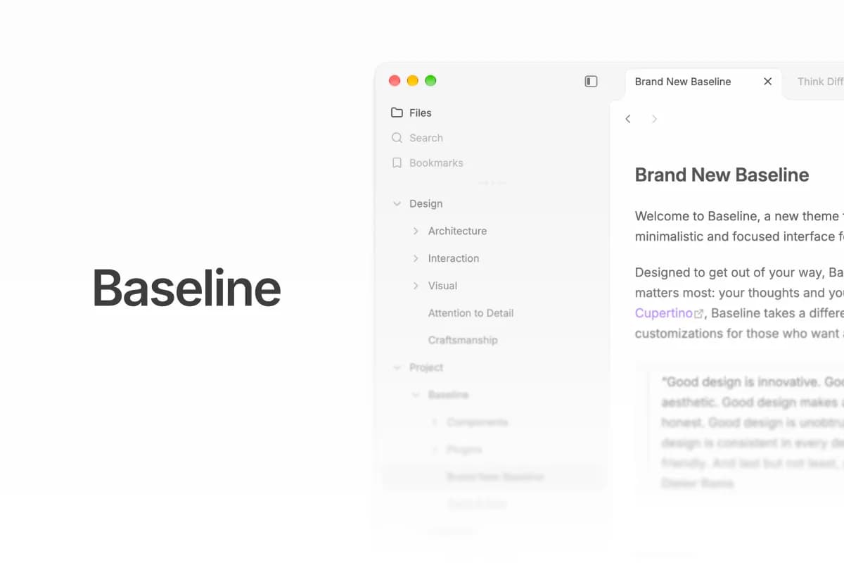 Baseline screenshot