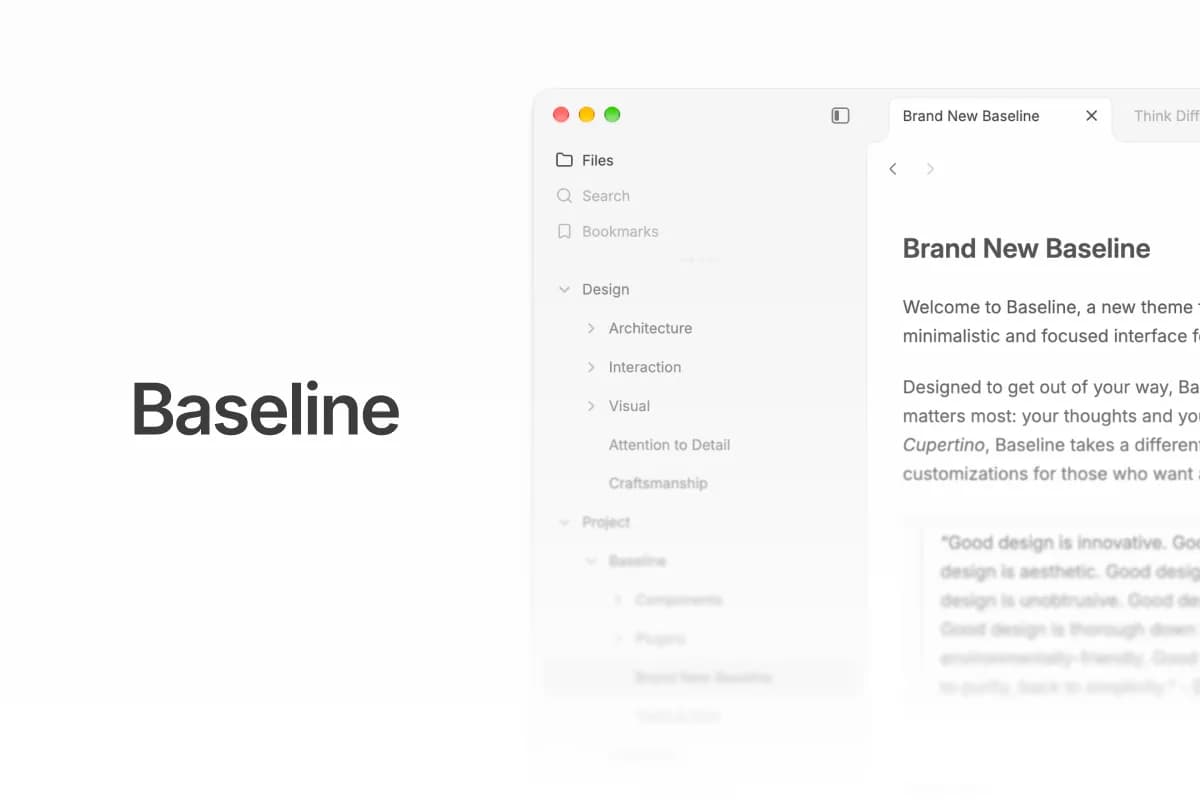 Baseline screenshot