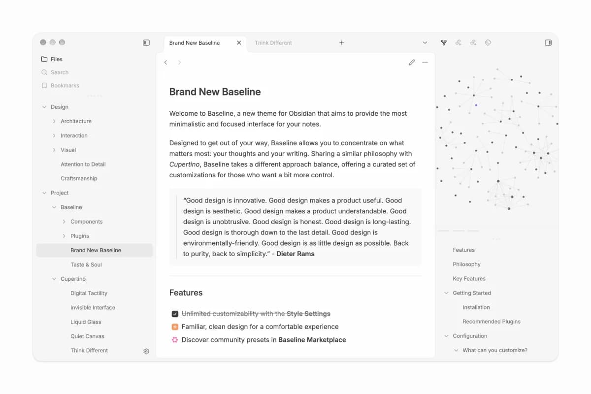 Baseline screenshot
