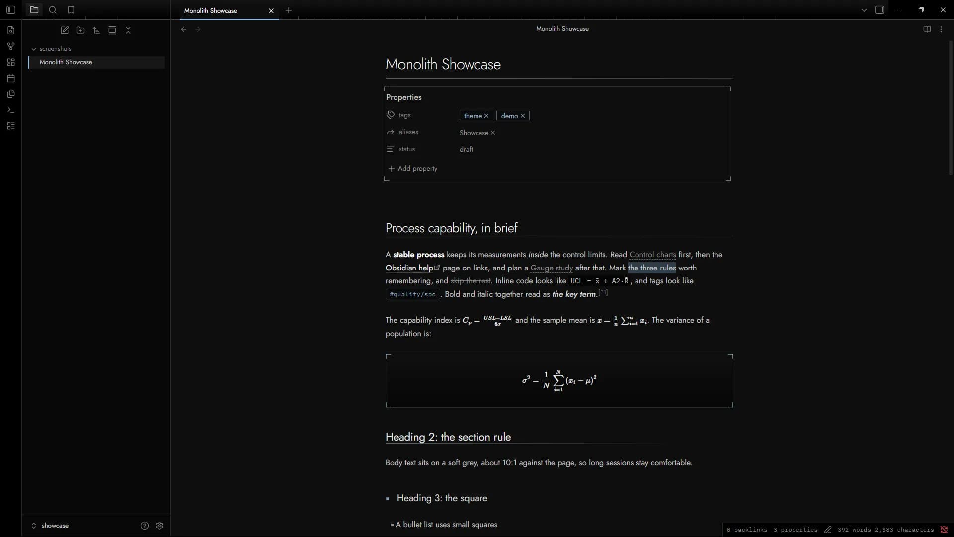 Monolith screenshot