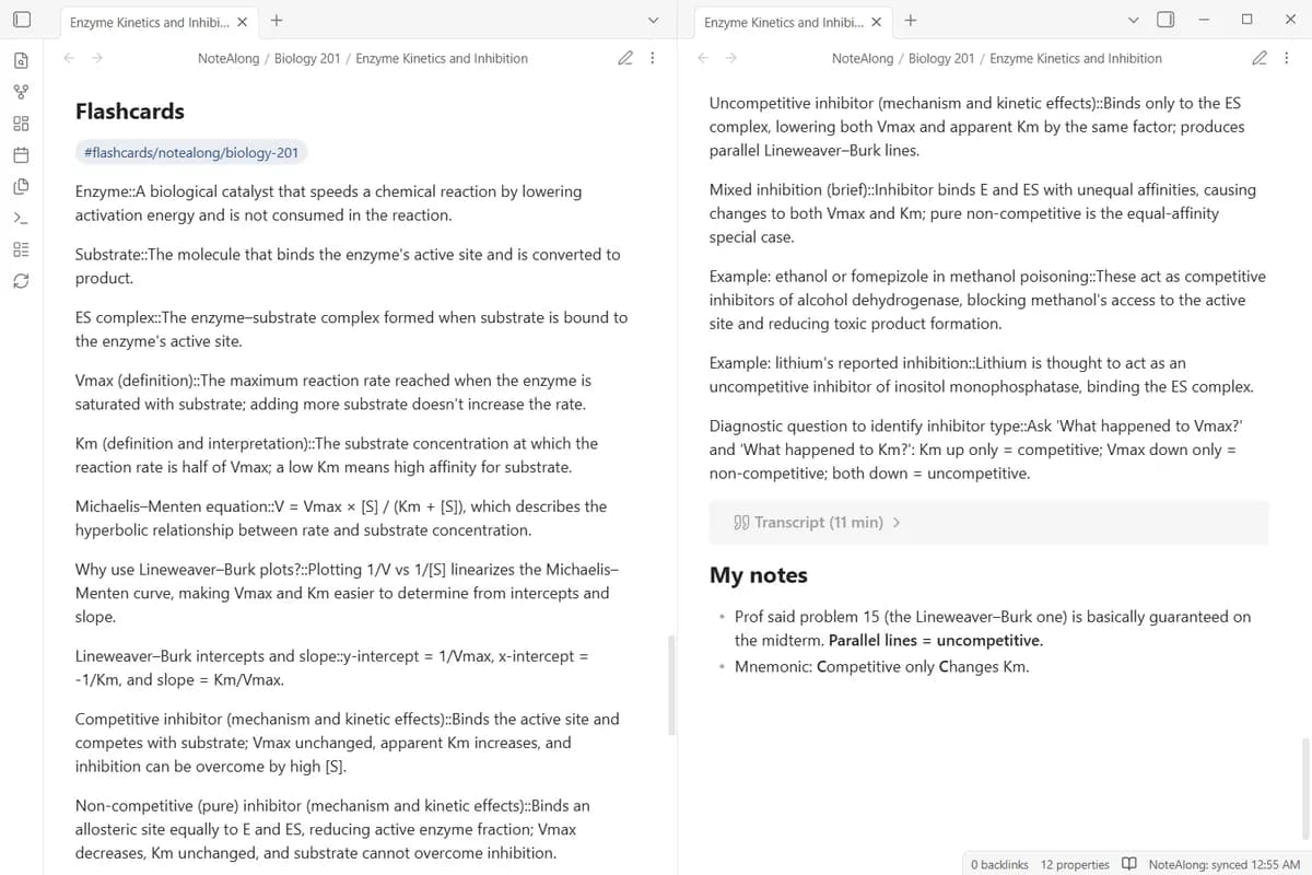 NoteAlong screenshot