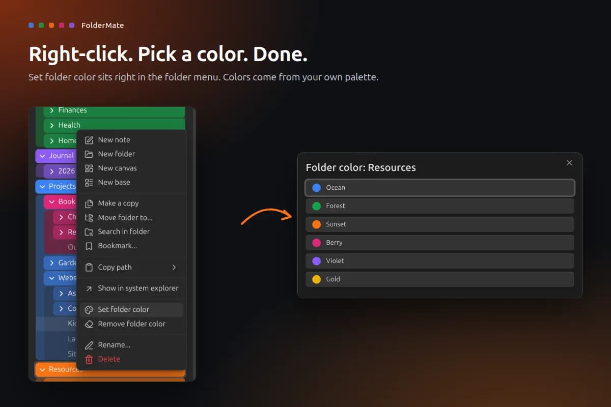 FolderMate screenshot