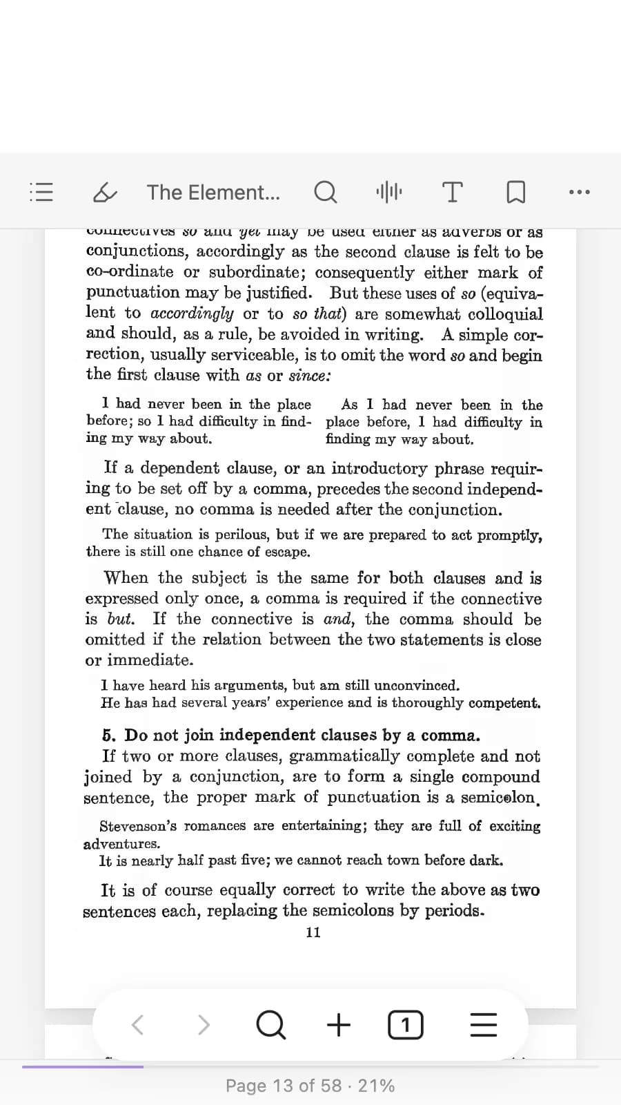 Octavo Reader screenshot