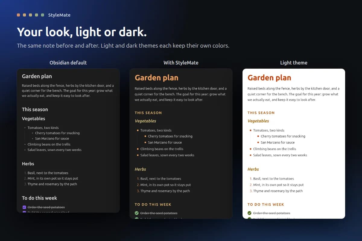 StyleMate screenshot