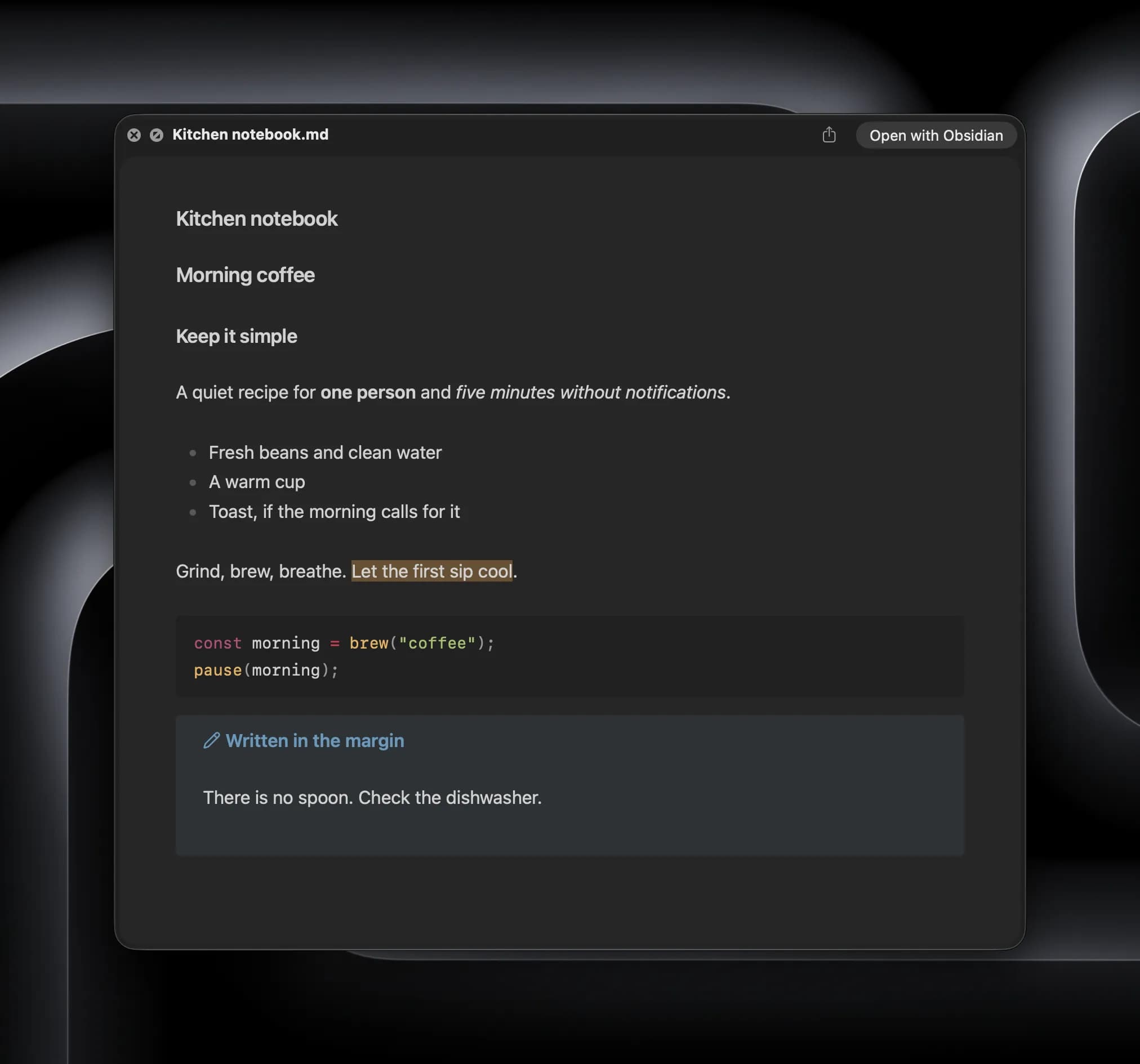 QuickCss screenshot