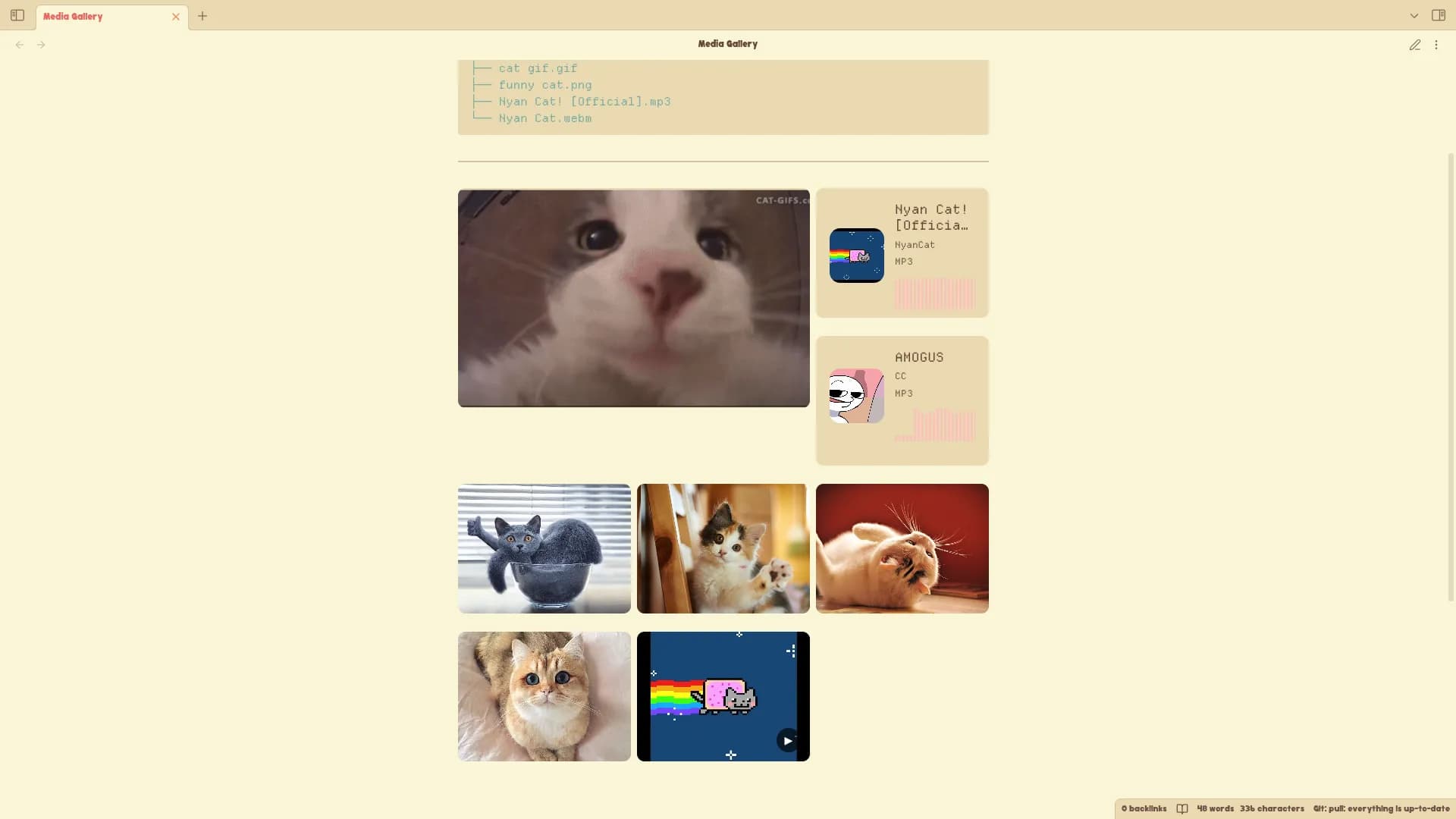 Media Gallery screenshot