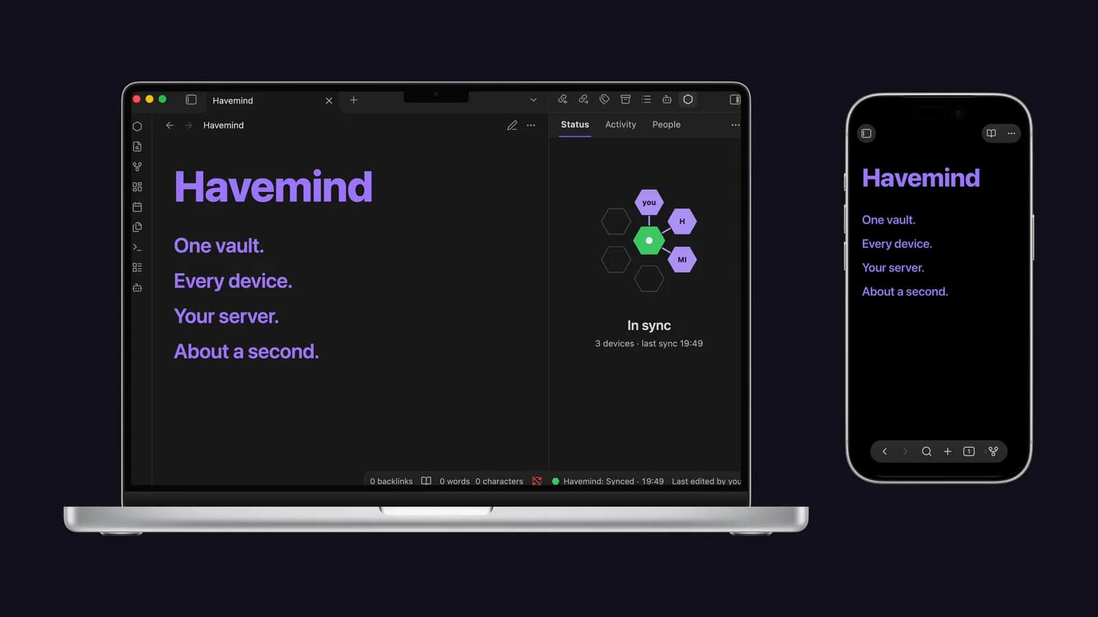 Havemind screenshot