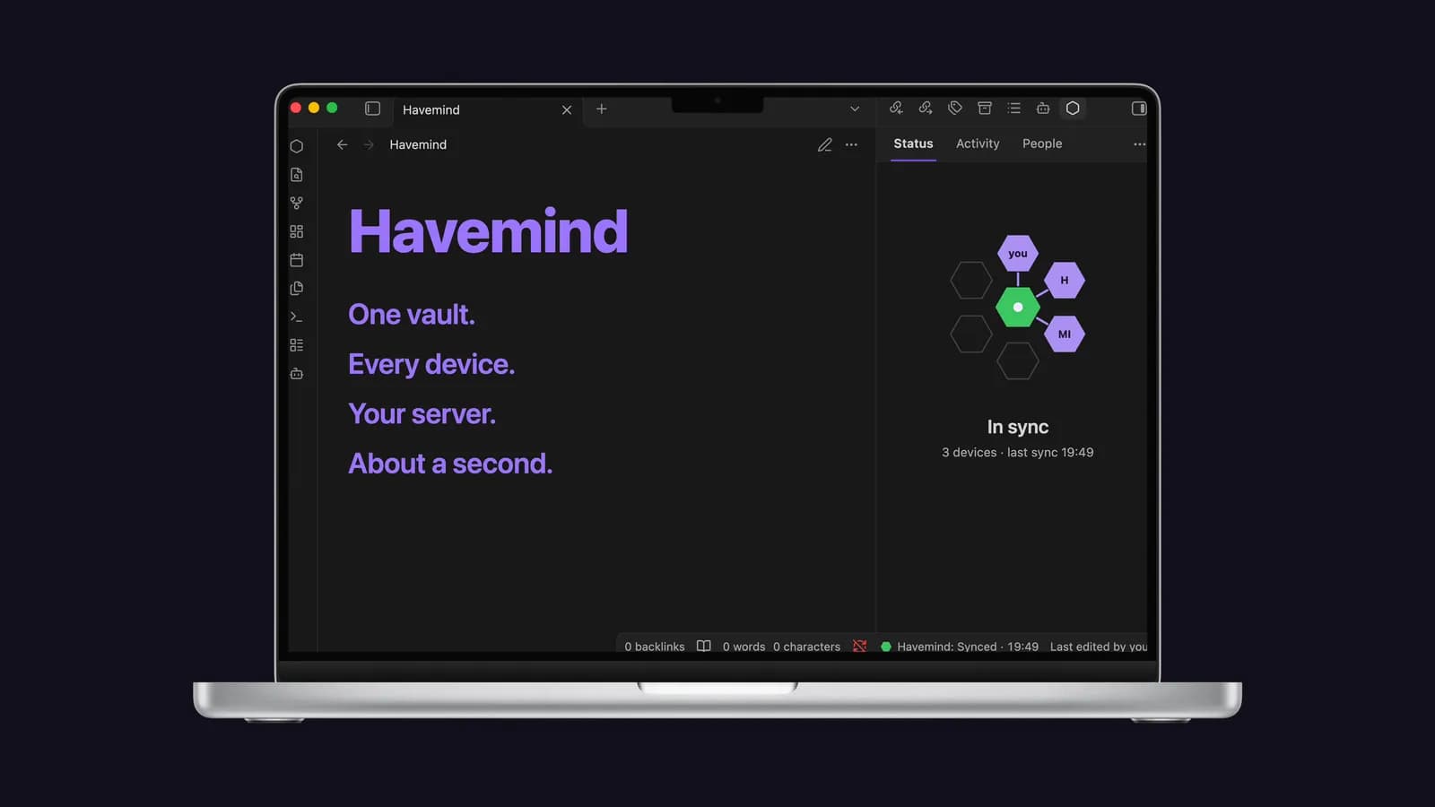 Havemind screenshot