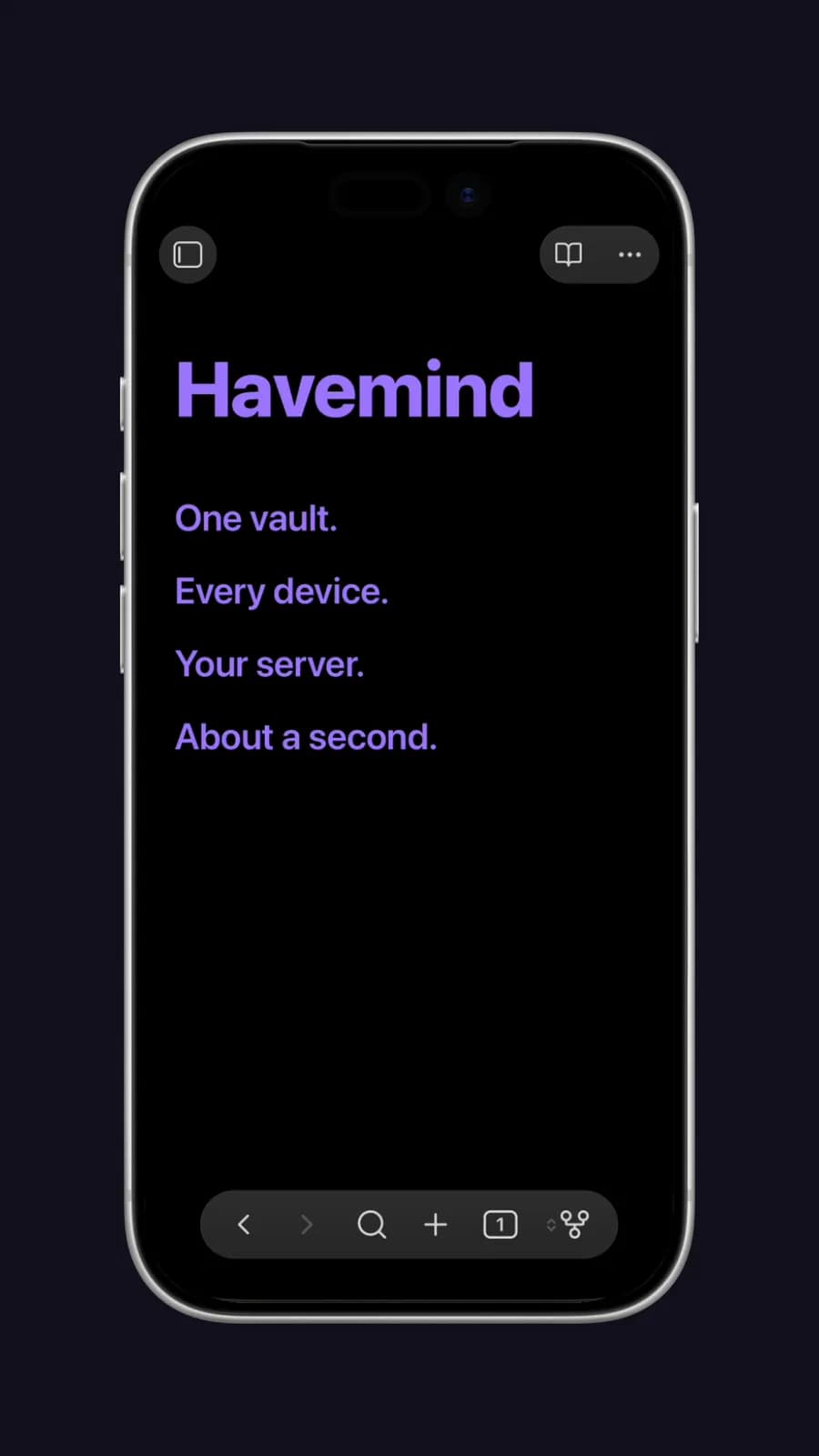 Havemind screenshot