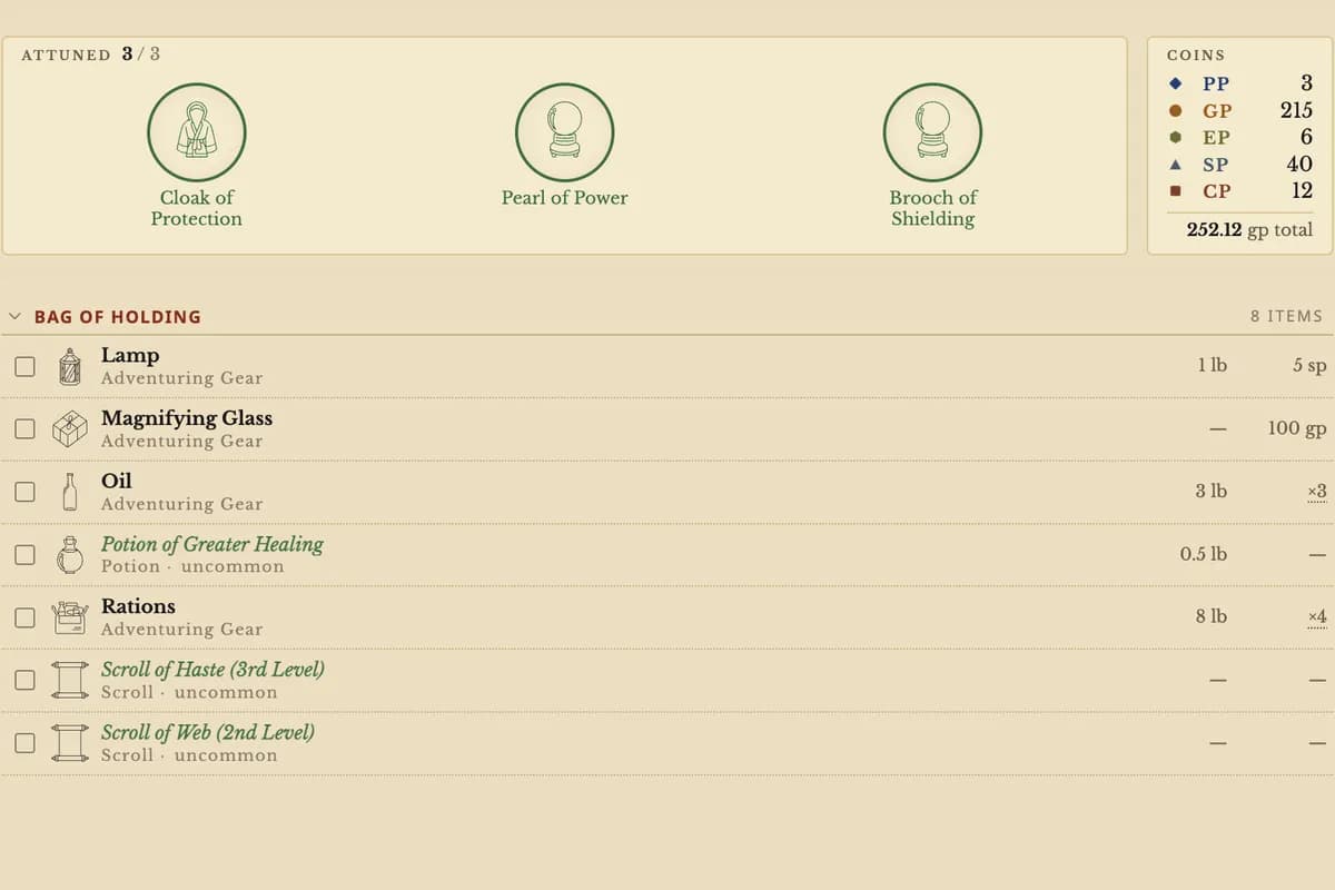 Archivist GG screenshot