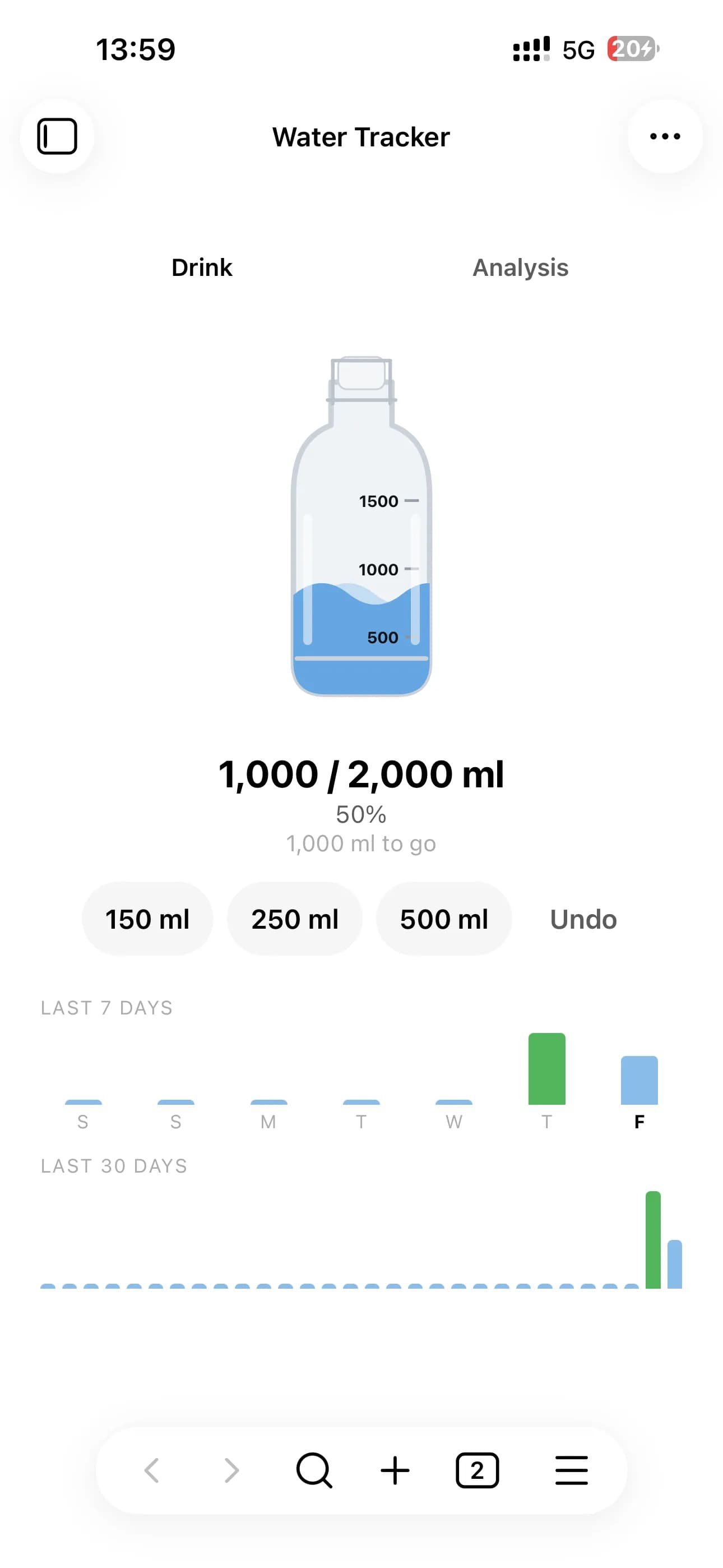 Banshan Water Tracker screenshot