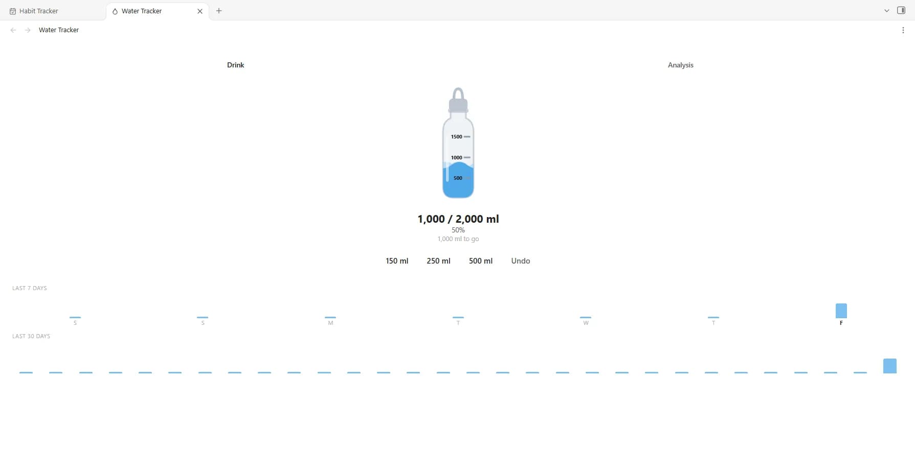 Banshan Water Tracker screenshot