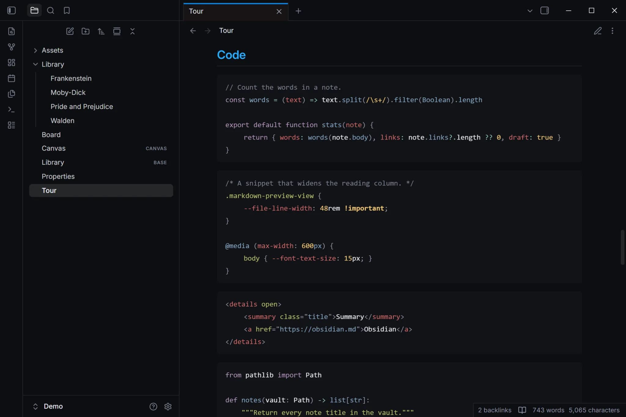 Tela screenshot