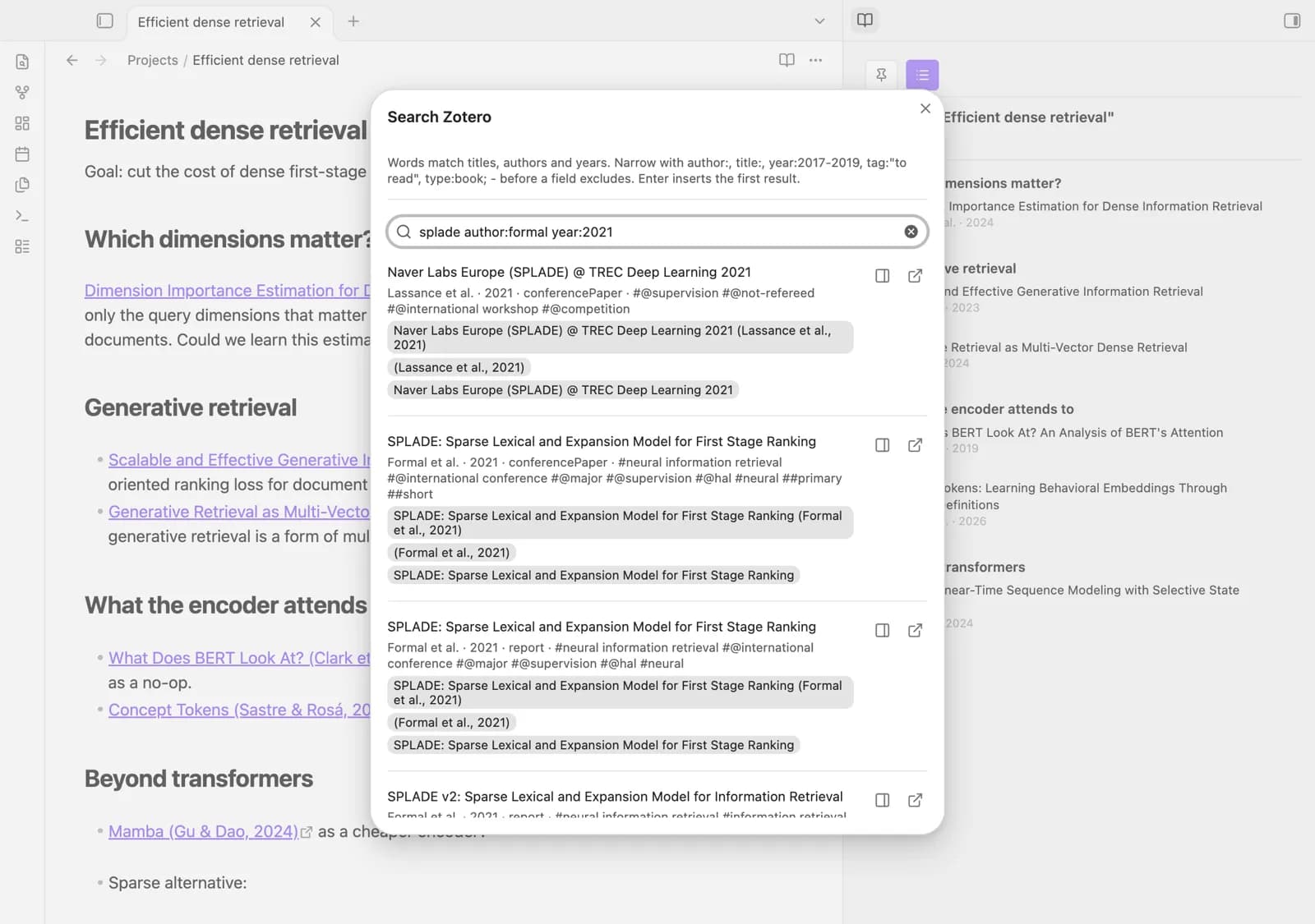 Zotero Annotations screenshot