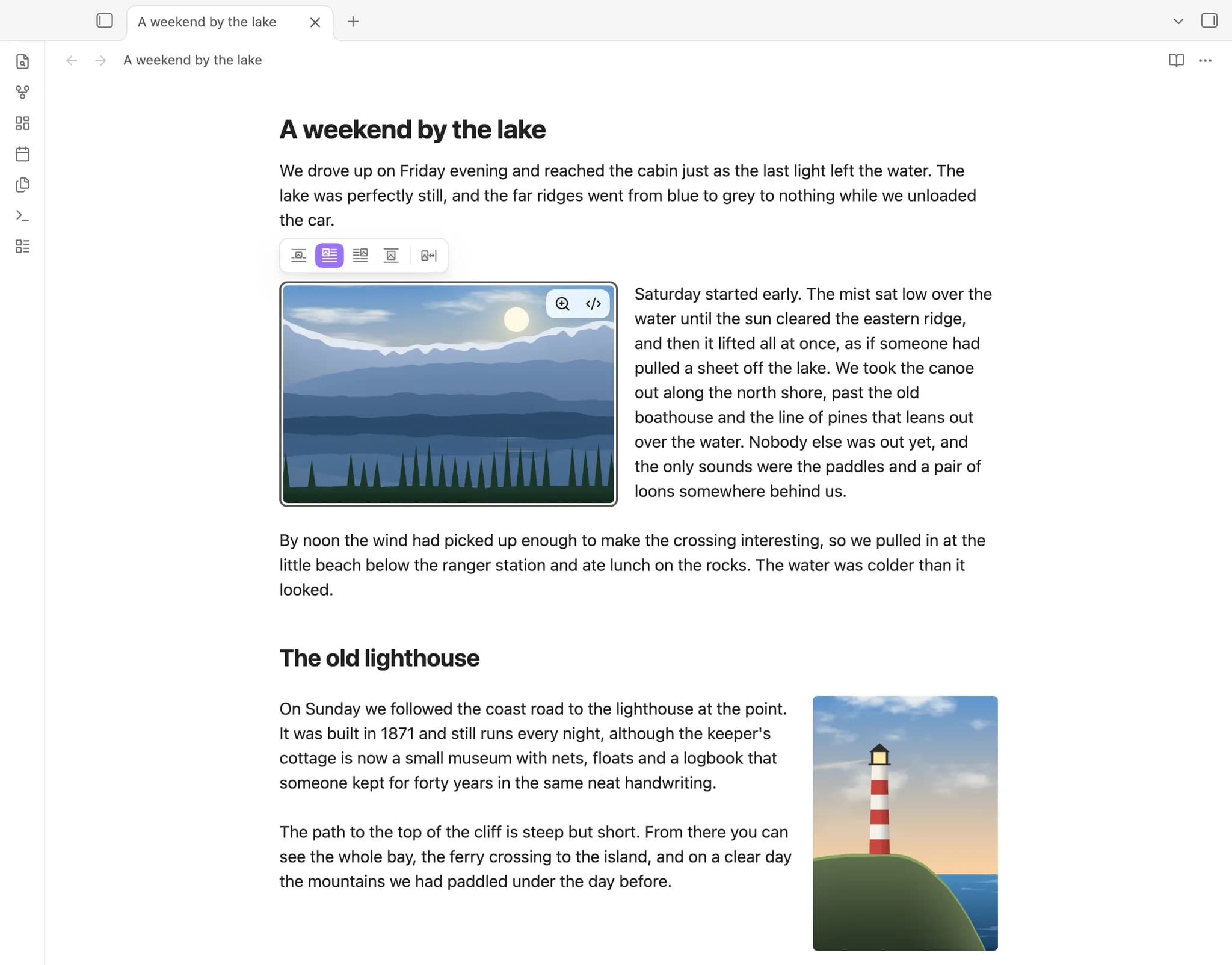 Image Text Wrap screenshot