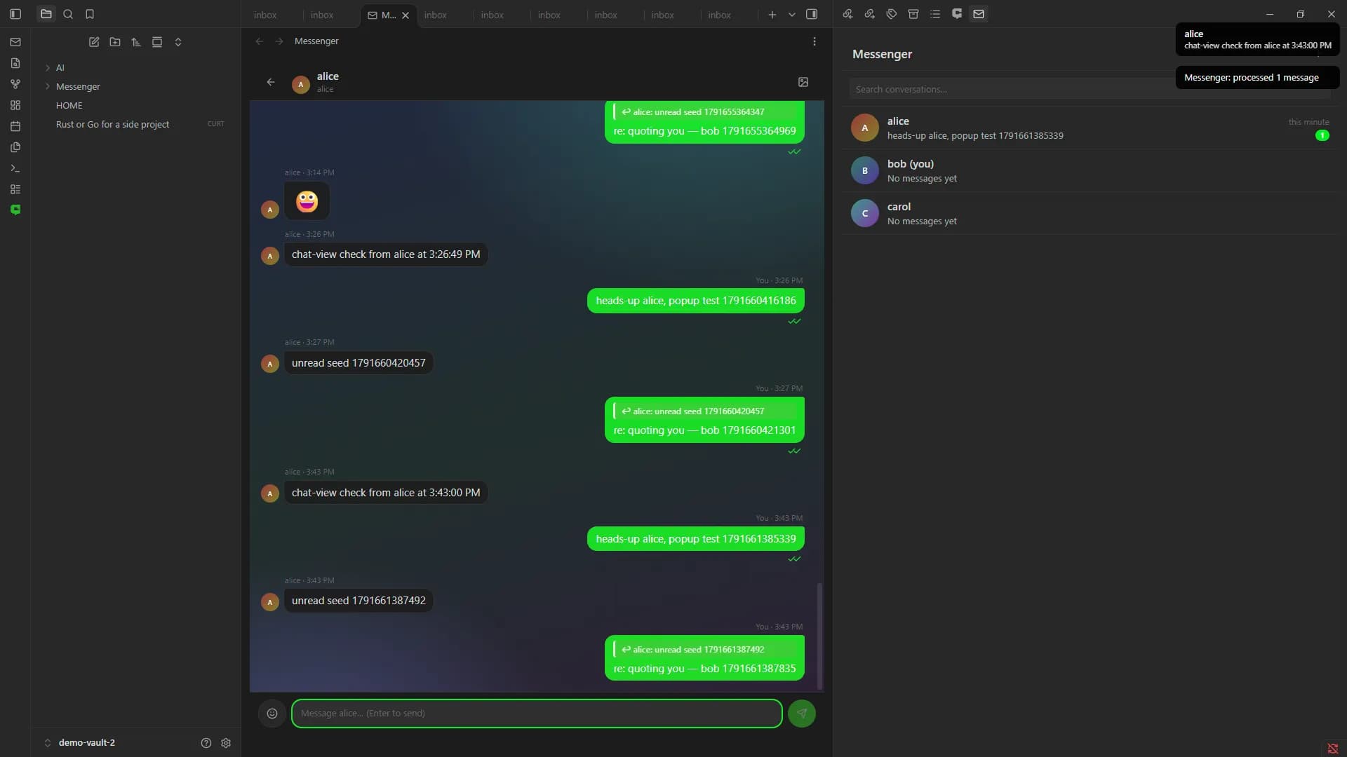 Vault Bus screenshot