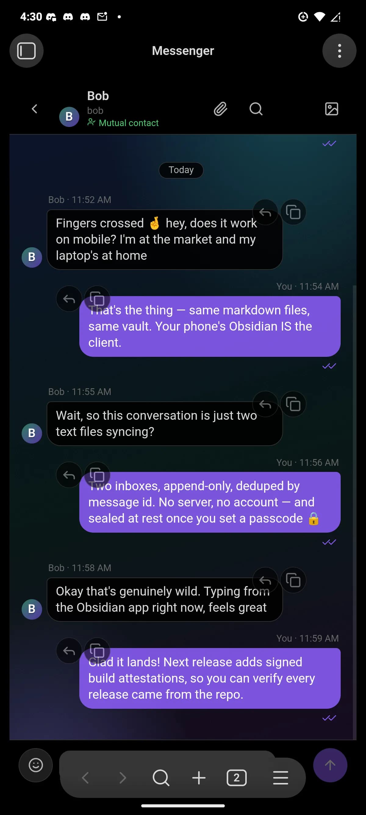 Vault Bus screenshot