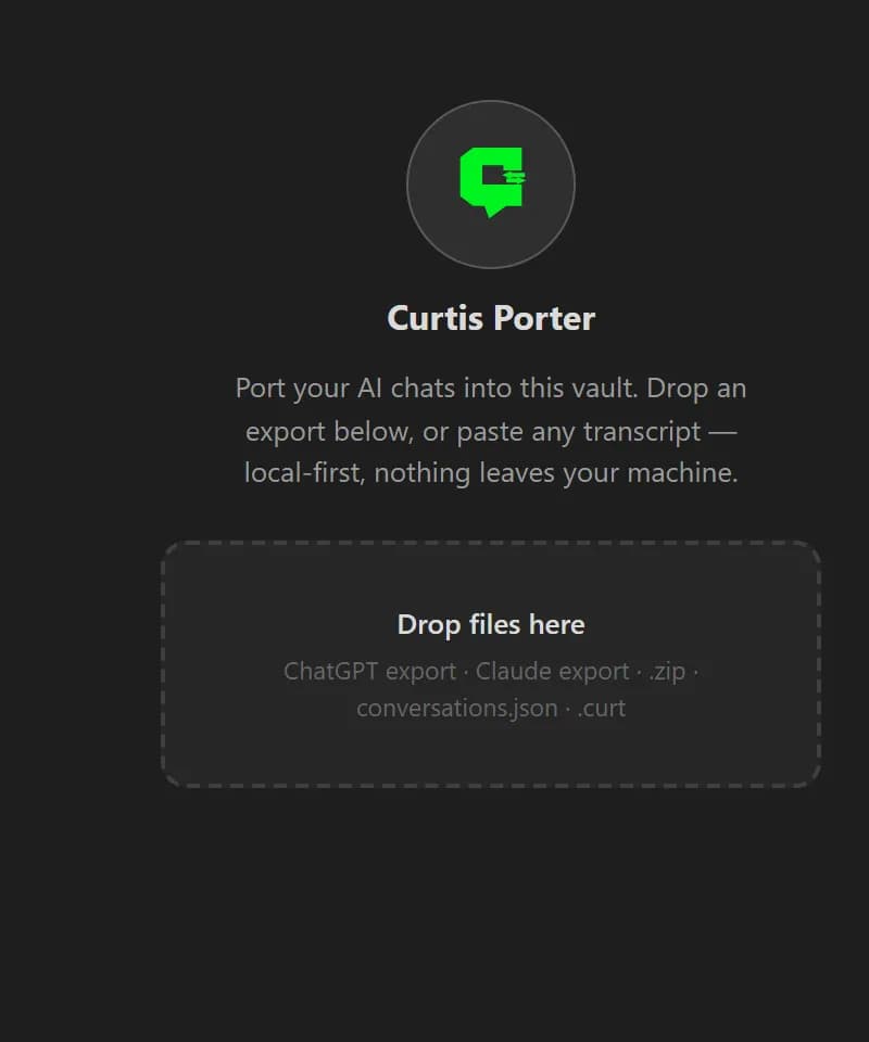 Curtis Porter screenshot