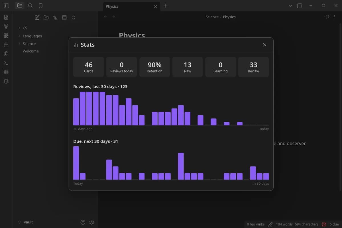 Retain screenshot
