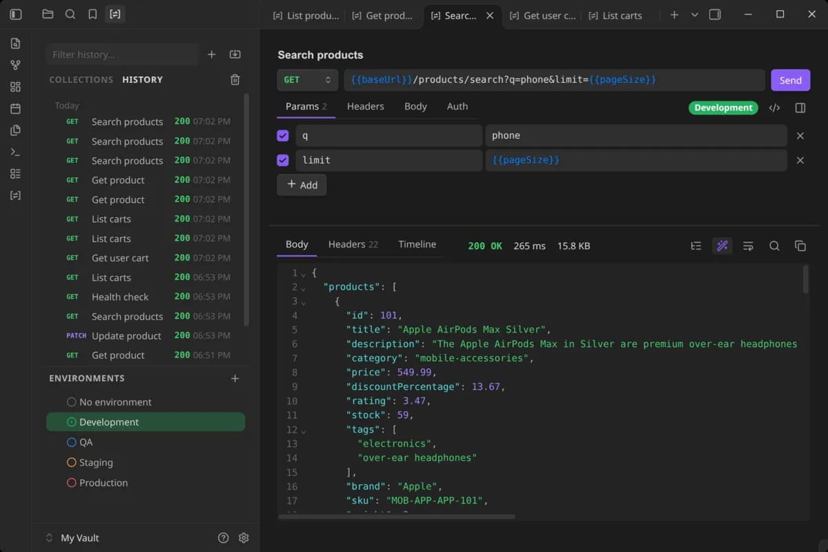 CarbonWire screenshot