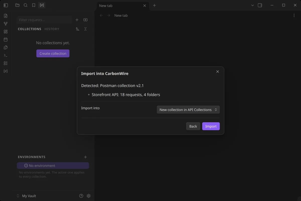 CarbonWire screenshot