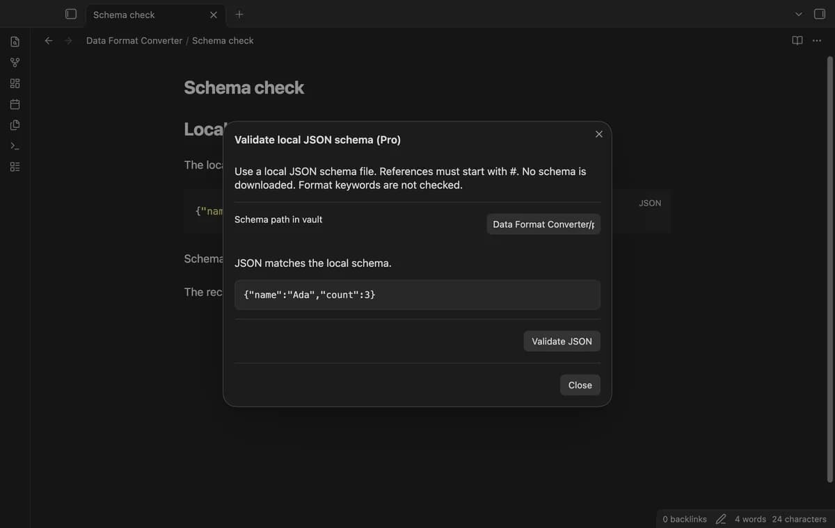 Data Format Converter screenshot