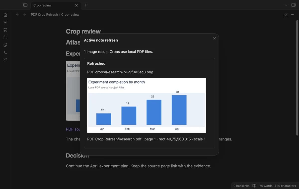 PDF Crop Refresh screenshot