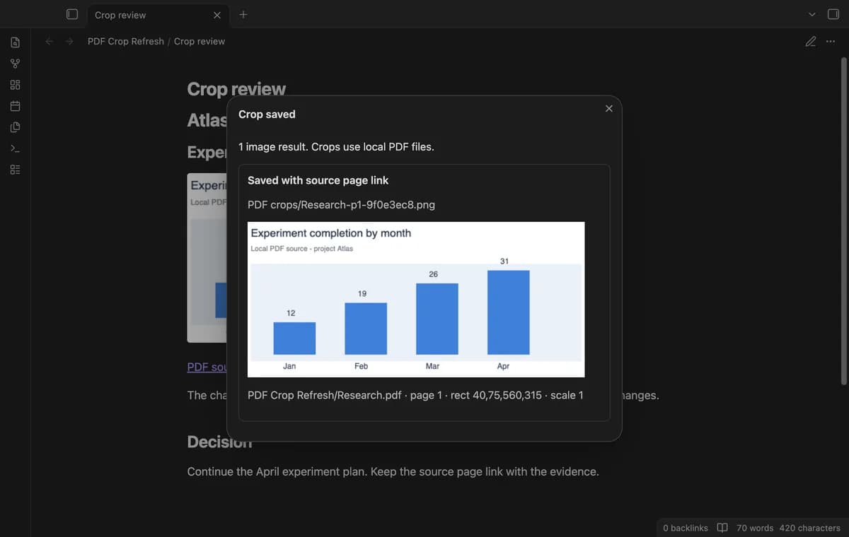 PDF Crop Refresh screenshot