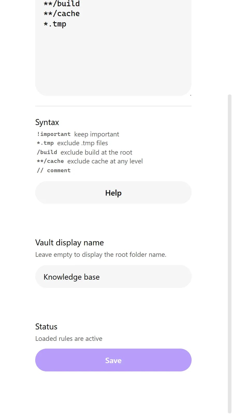 Sieve screenshot