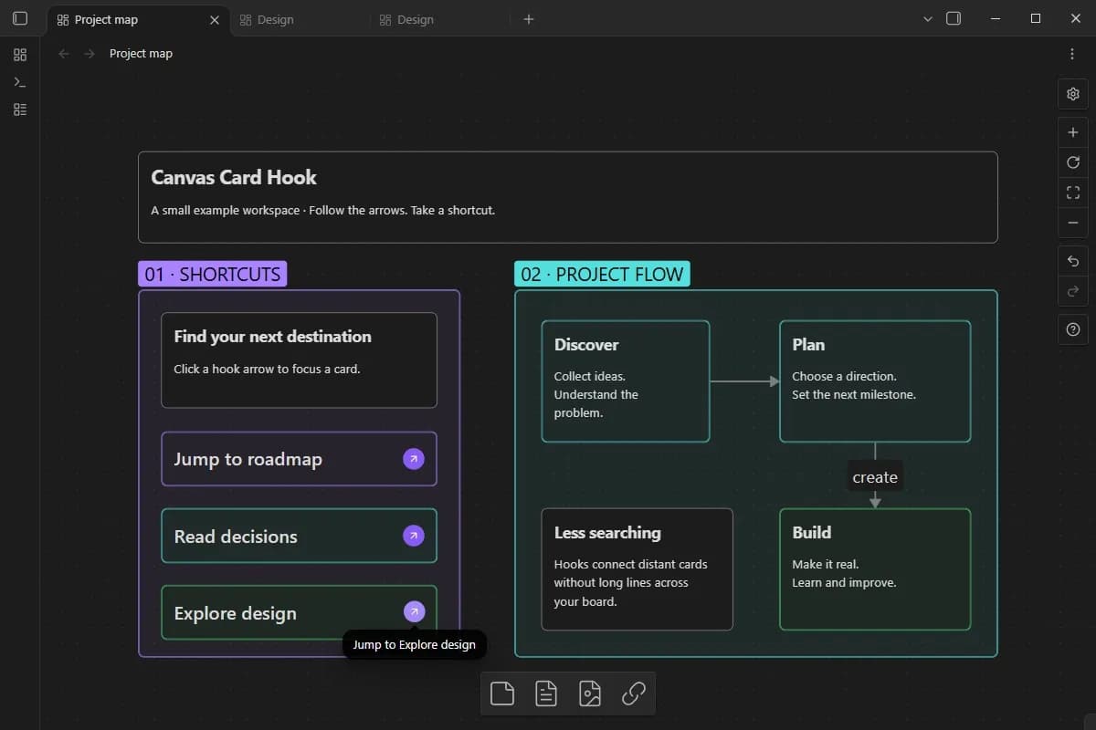 Canvas Card Hook screenshot