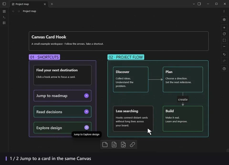 Canvas Card Hook screenshot