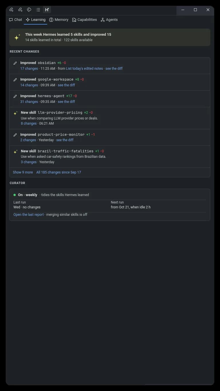 Hermes Studio screenshot