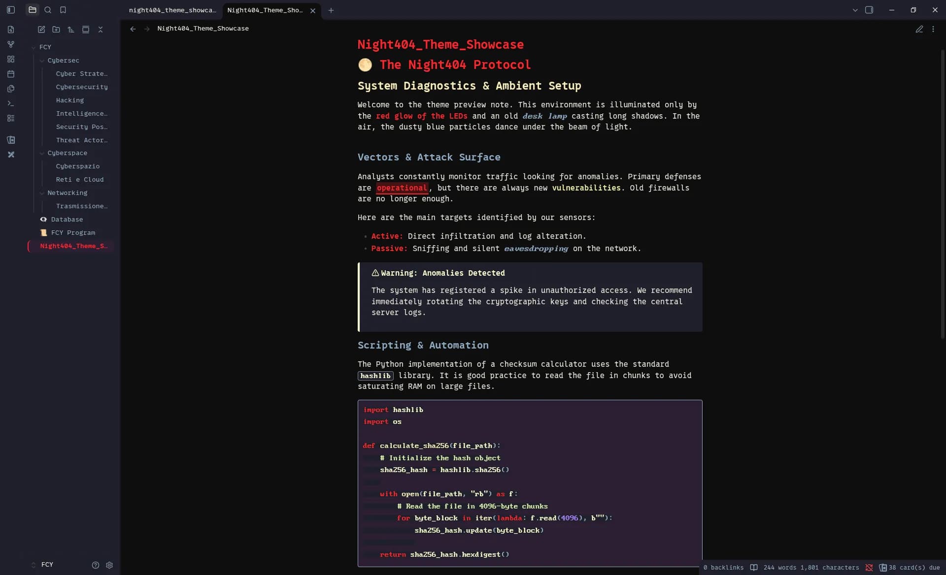 Night404 screenshot