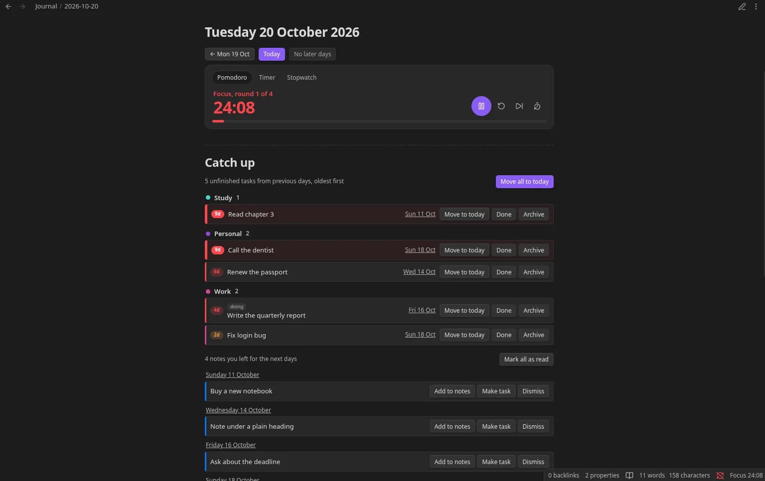 Studiolo screenshot