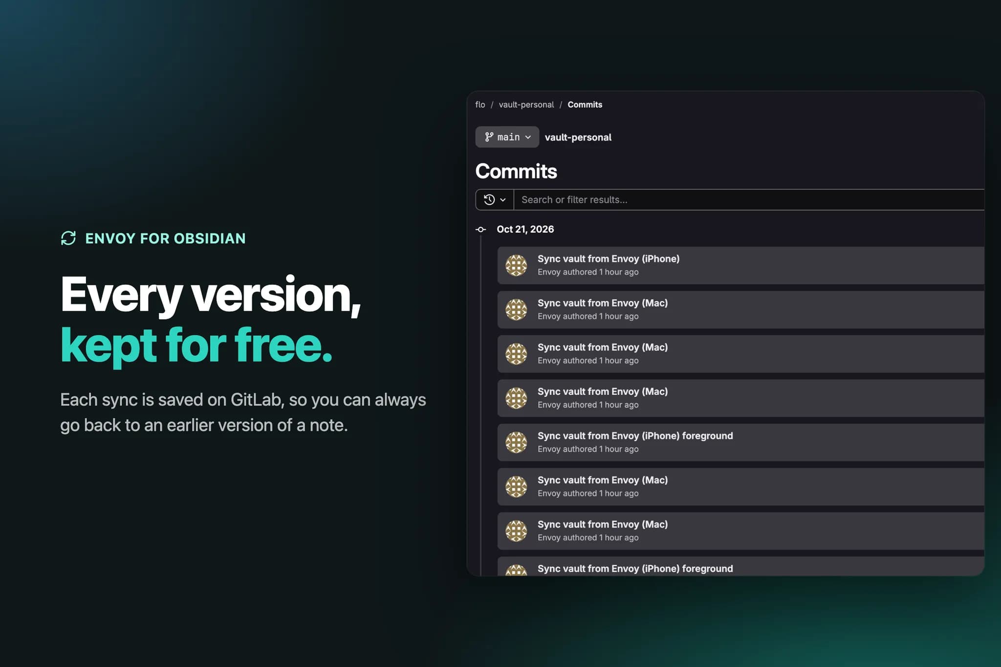 Envoy screenshot