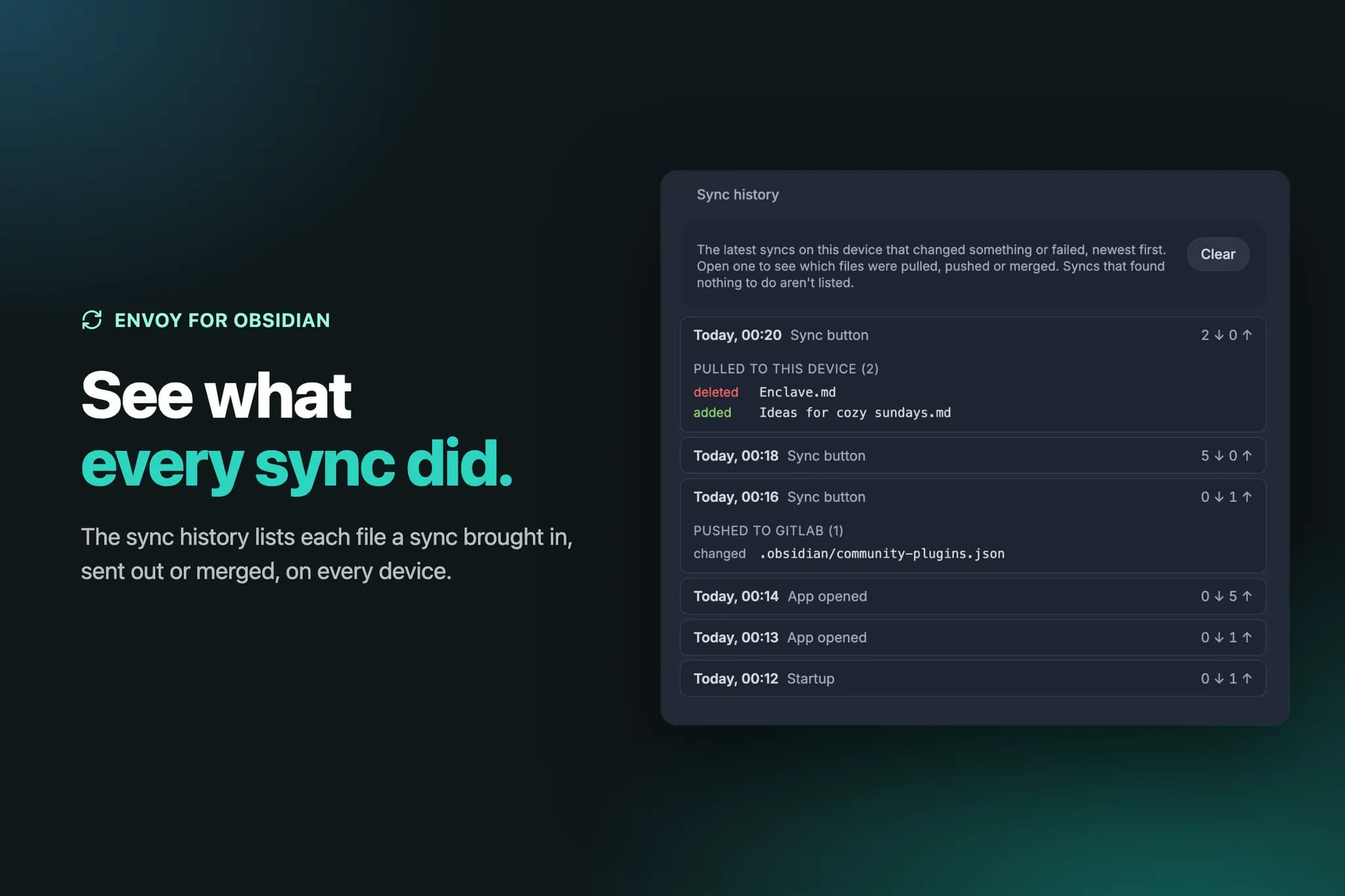 Envoy screenshot