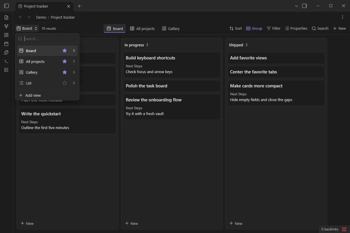 Bases Enhancements screenshot