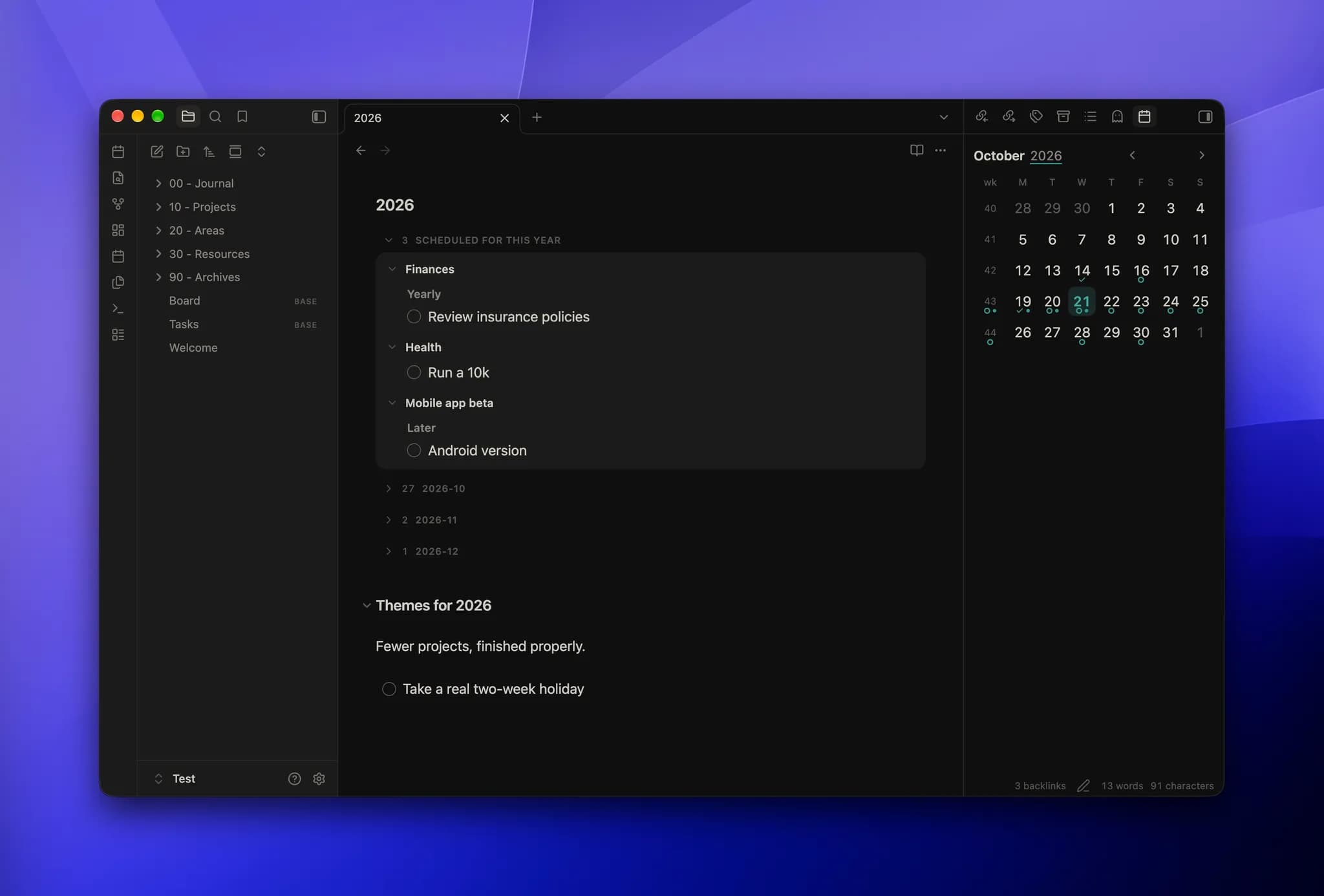 Klaar screenshot